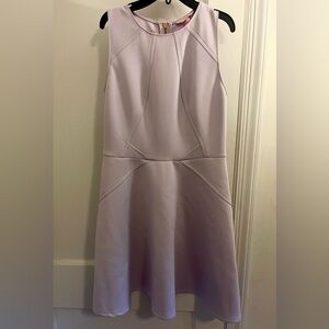 Elegant Sleeveless Lilac Ted Baker Dress- Sew in Love